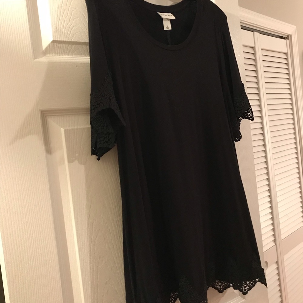 Black Tunic Blouse